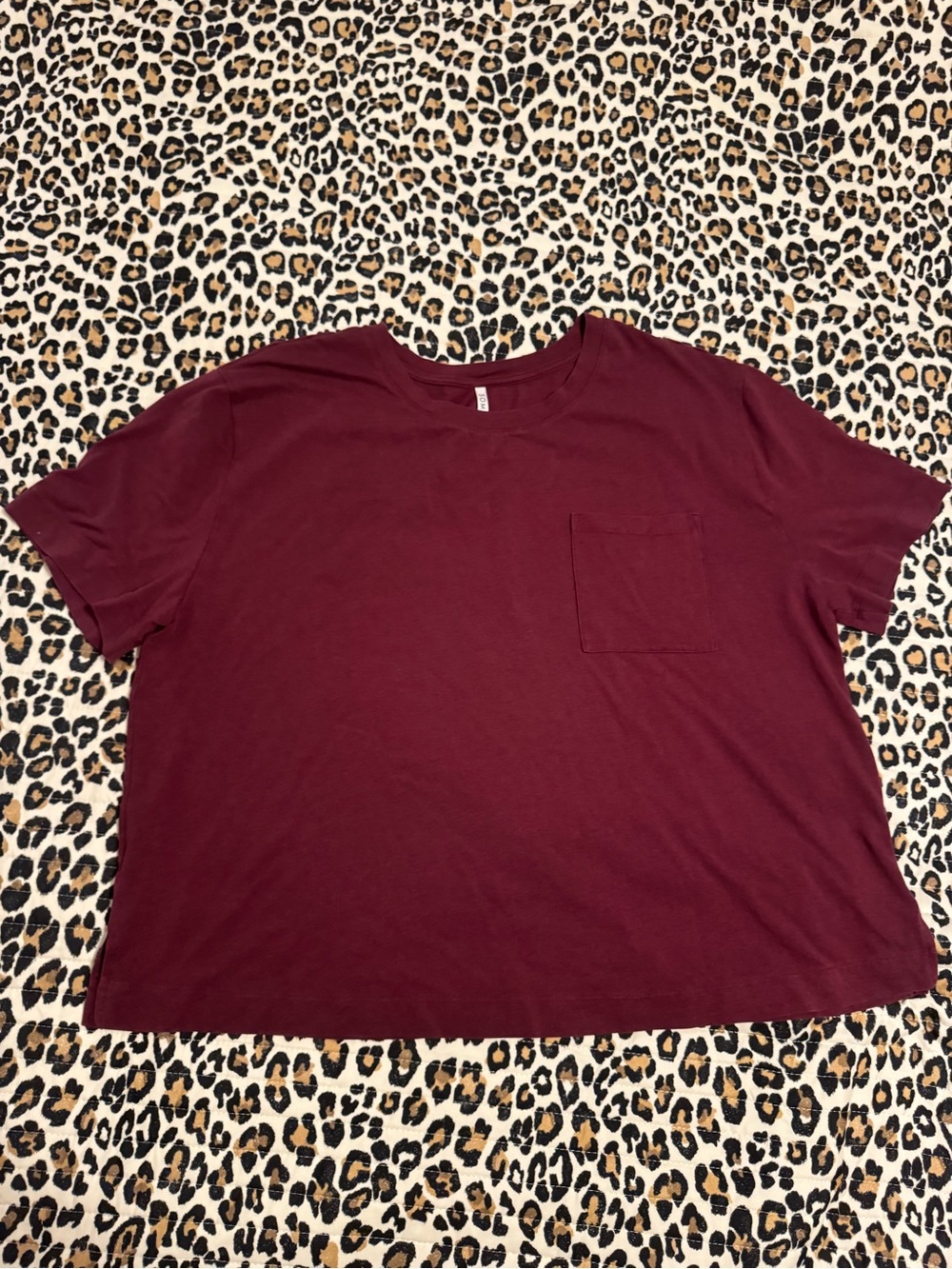 Women’s Soma Relaxed Pocket Tee - Burgundy